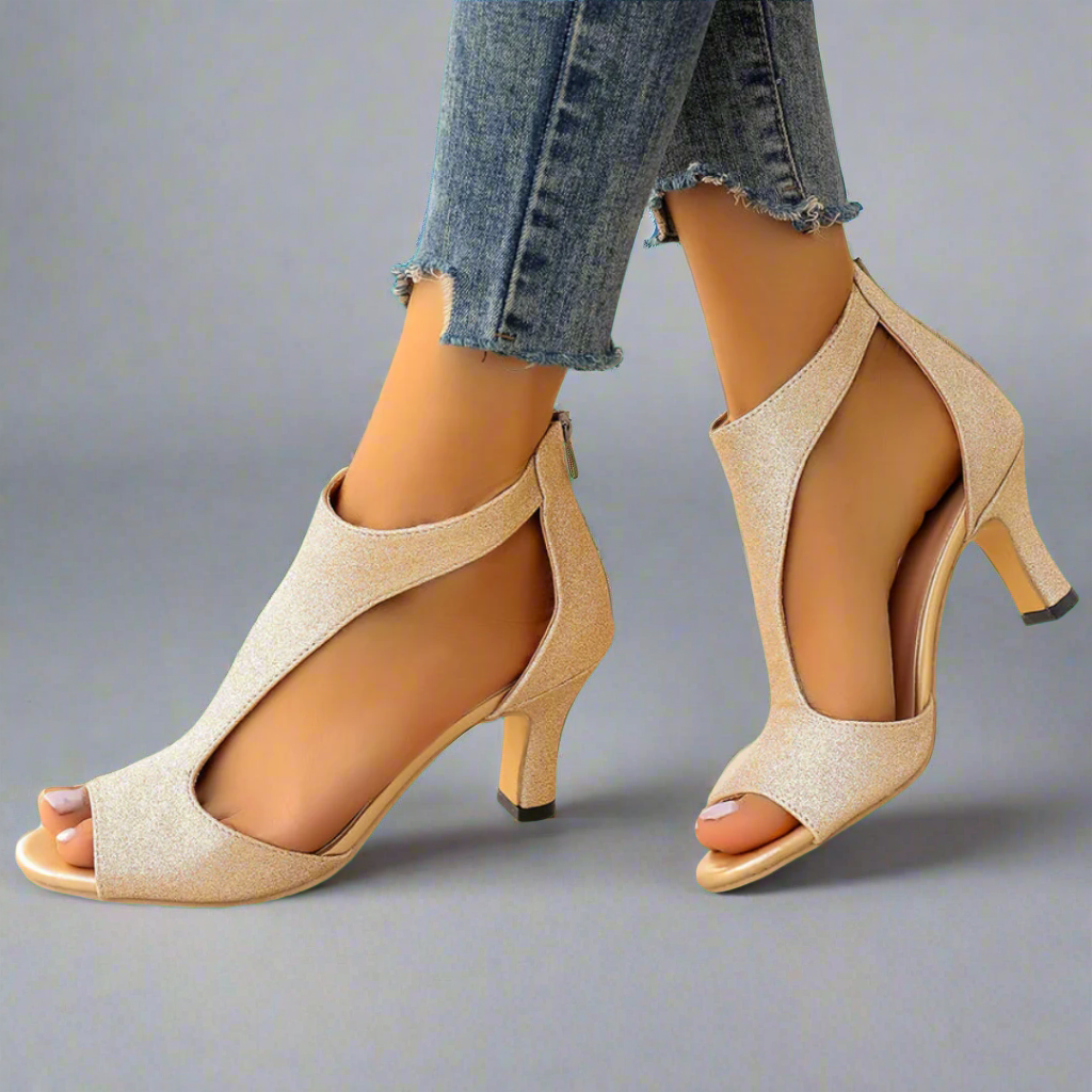 Savrani™ | Sandali Eleganti e Confortevoli con Tacco
