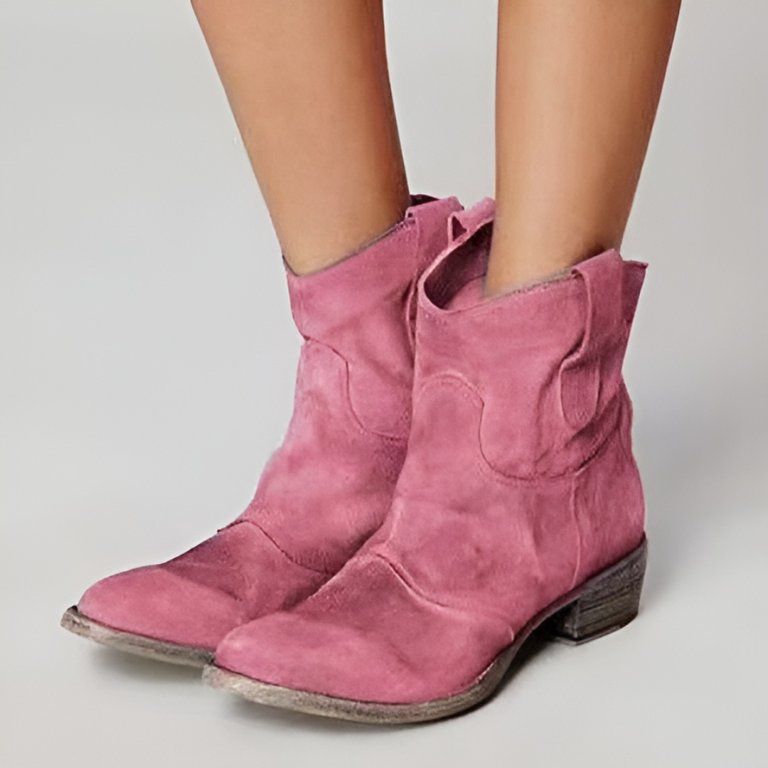 Savrani™ | Stivaletti in pelle scamosciata