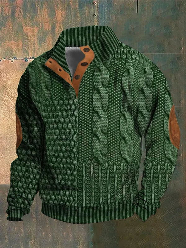 Savrani™ | Maglione a maglia con motivo