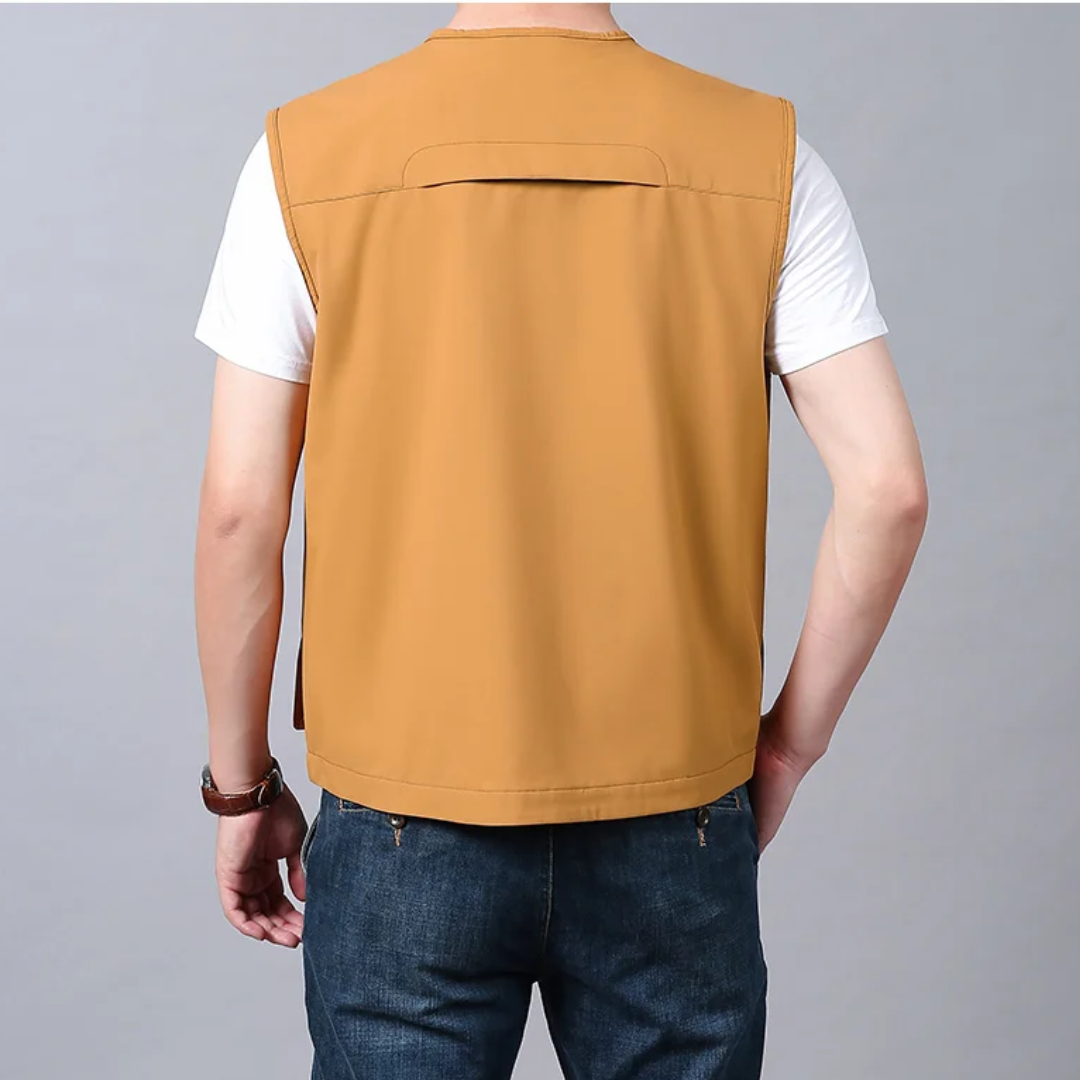 Savrani™ | Gilet cargo elegante e casual