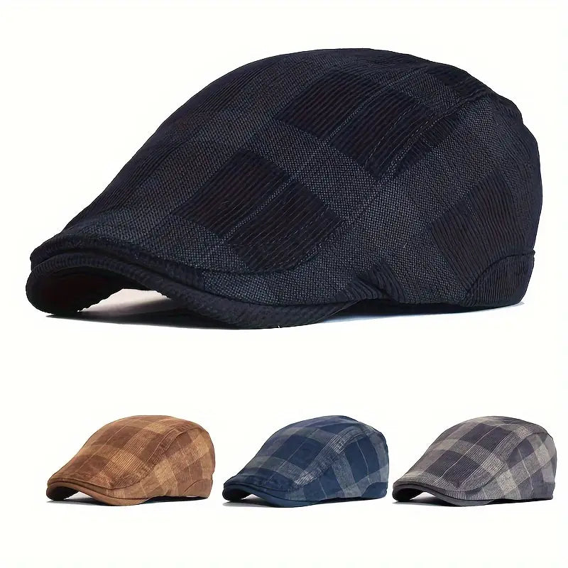 Savrani™ | Berretto vintage in cotone a quadri