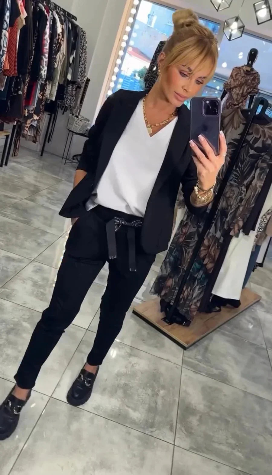 Savrani™ | Set elegante di blazer e pantaloni