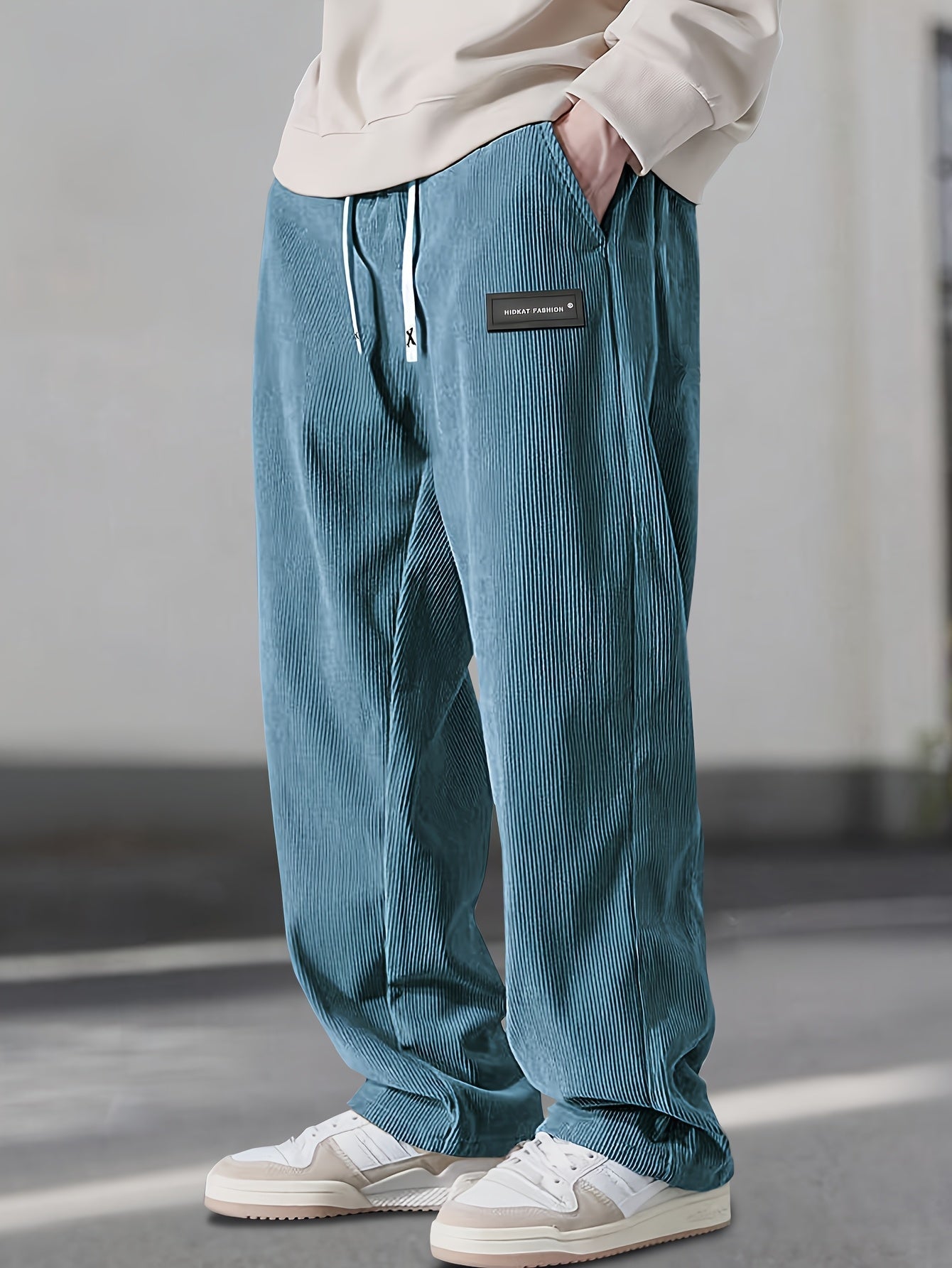 Savrani™ | Pantaloni dritti con coulisse in vita