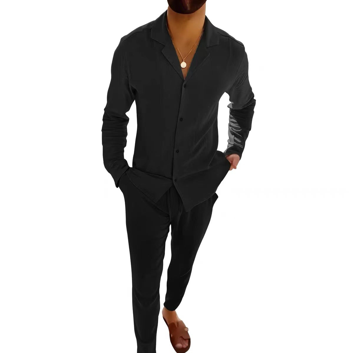 Savrani™ | Completo estivo da uomo in lino