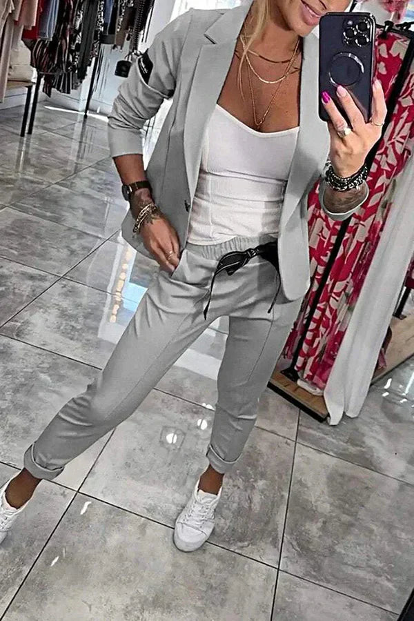 Savrani™ | Set elegante di blazer e pantaloni