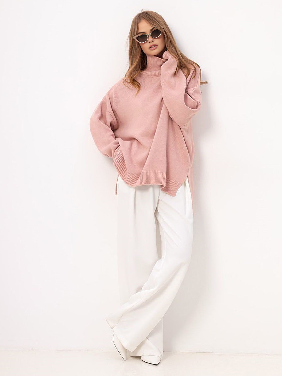 Savrani™ | Maglione con fessura sovradimensionata