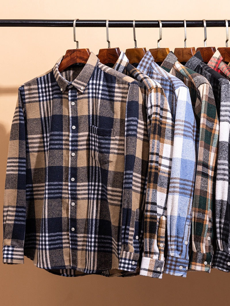 Savrani™ | Camicia di cotone a quadri
