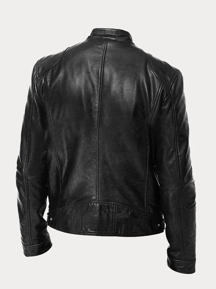 Savrani™ | Giacca casual in pelle