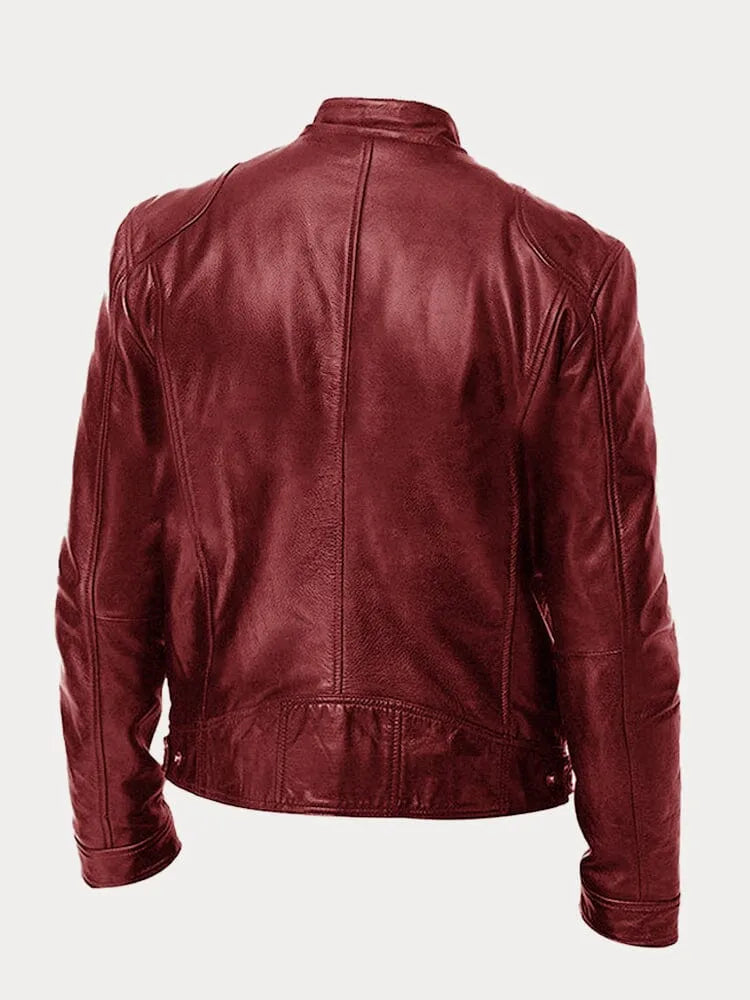 Savrani™ | Giacca casual in pelle