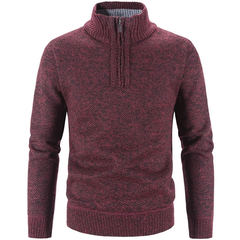 Savrani™ | Maglione a mezza zip