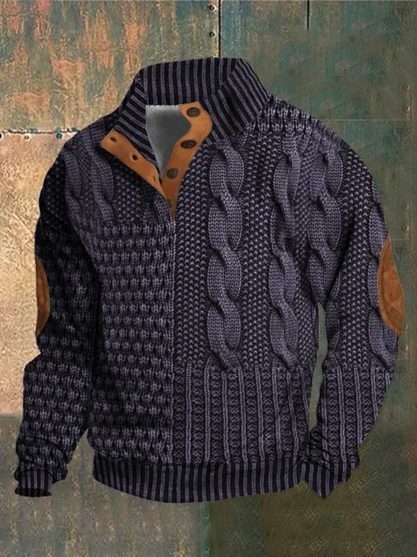 Savrani™ | Maglione a maglia con motivo