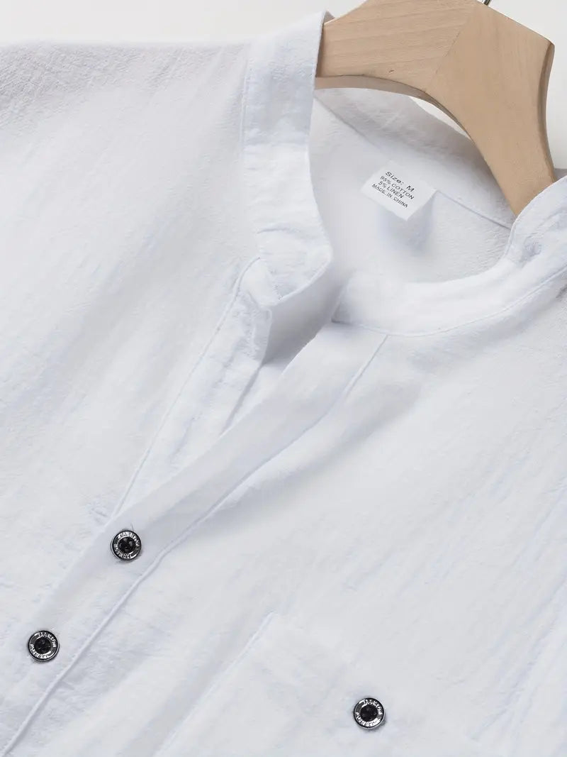 Savrani™ | Camicia elegante a maniche corte