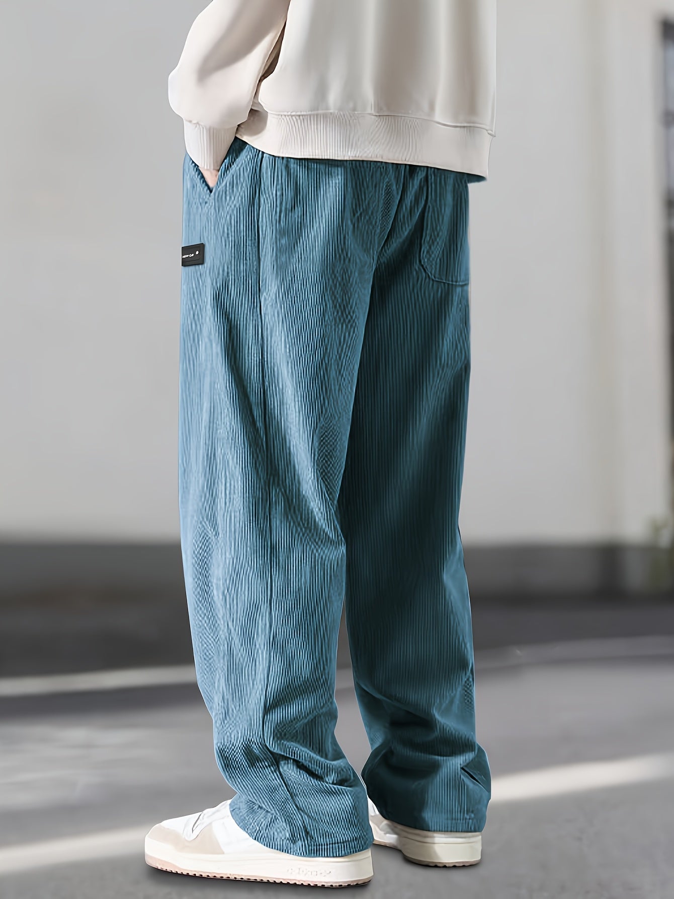 Savrani™ | Pantaloni dritti con coulisse in vita