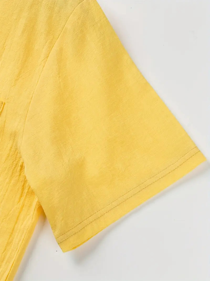 Savrani™ | Camicia elegante a maniche corte