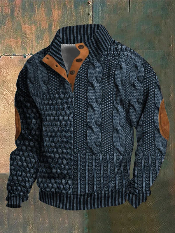 Savrani™ | Maglione a maglia con motivo