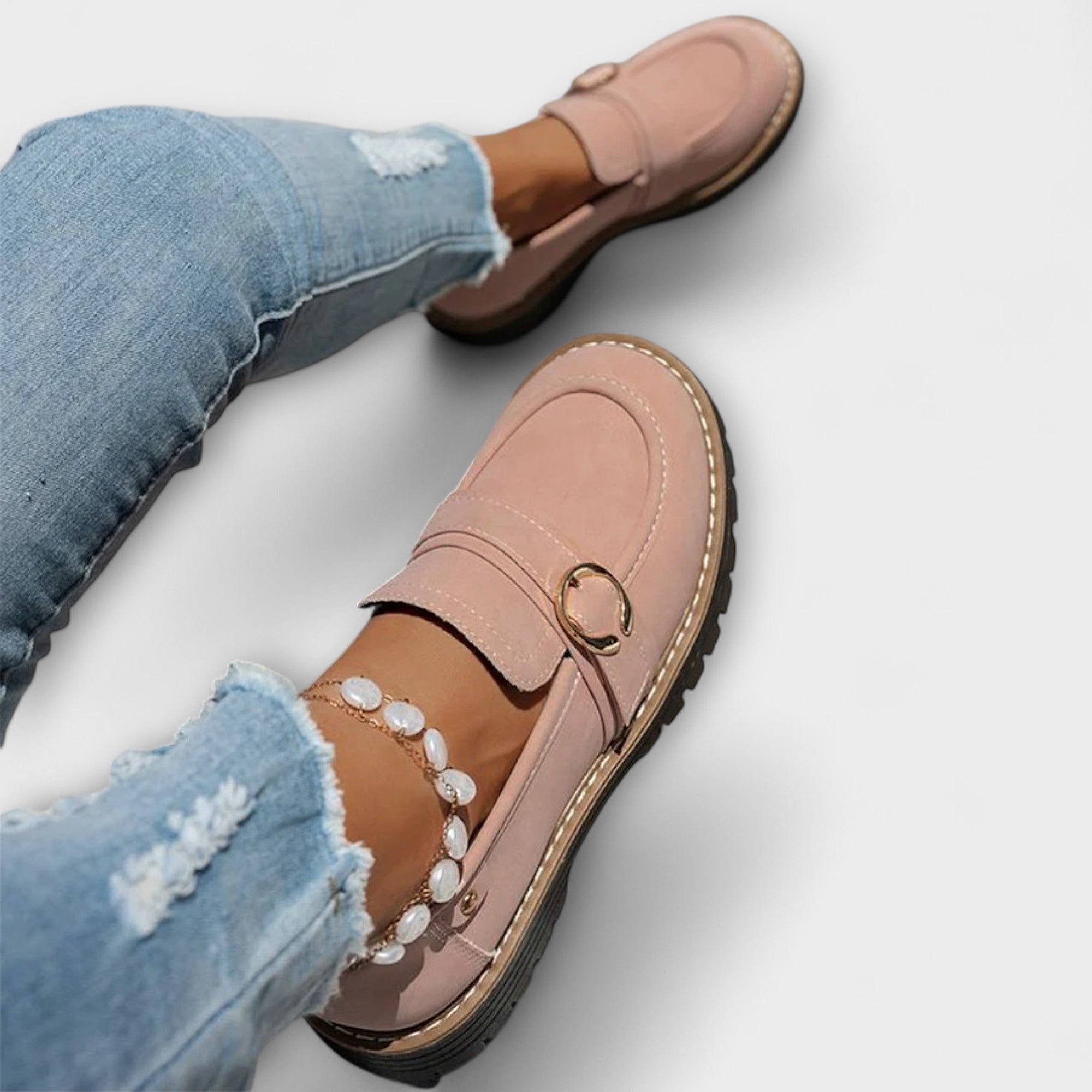 Savrani™ | Mocassini casual con punta arrotondata