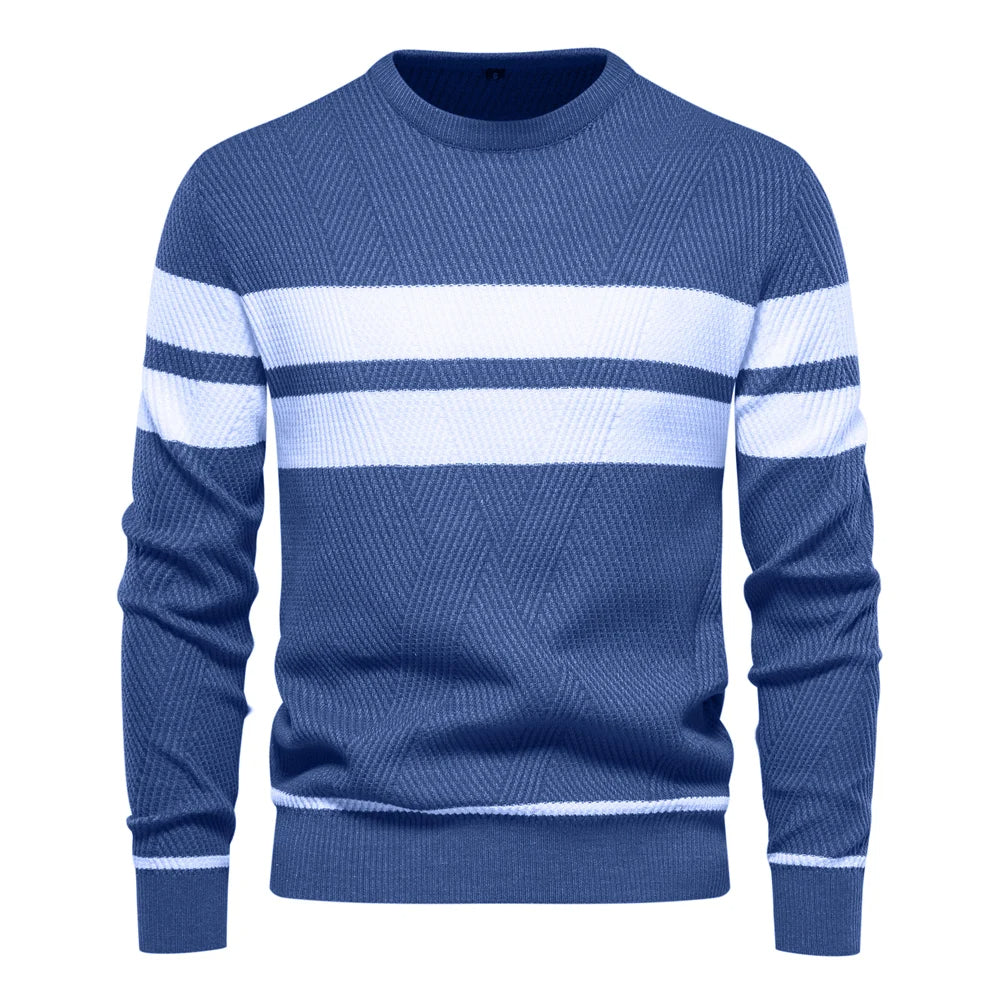 Savrani™ | Maglione patchwork a maniche lunghe