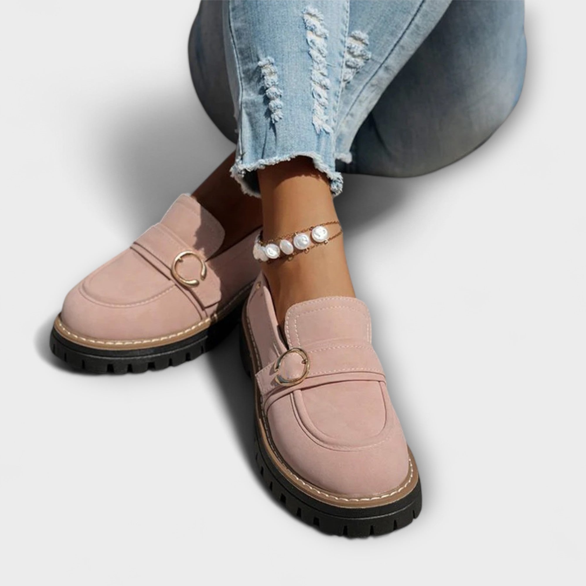 Savrani™ | Mocassini casual con punta arrotondata