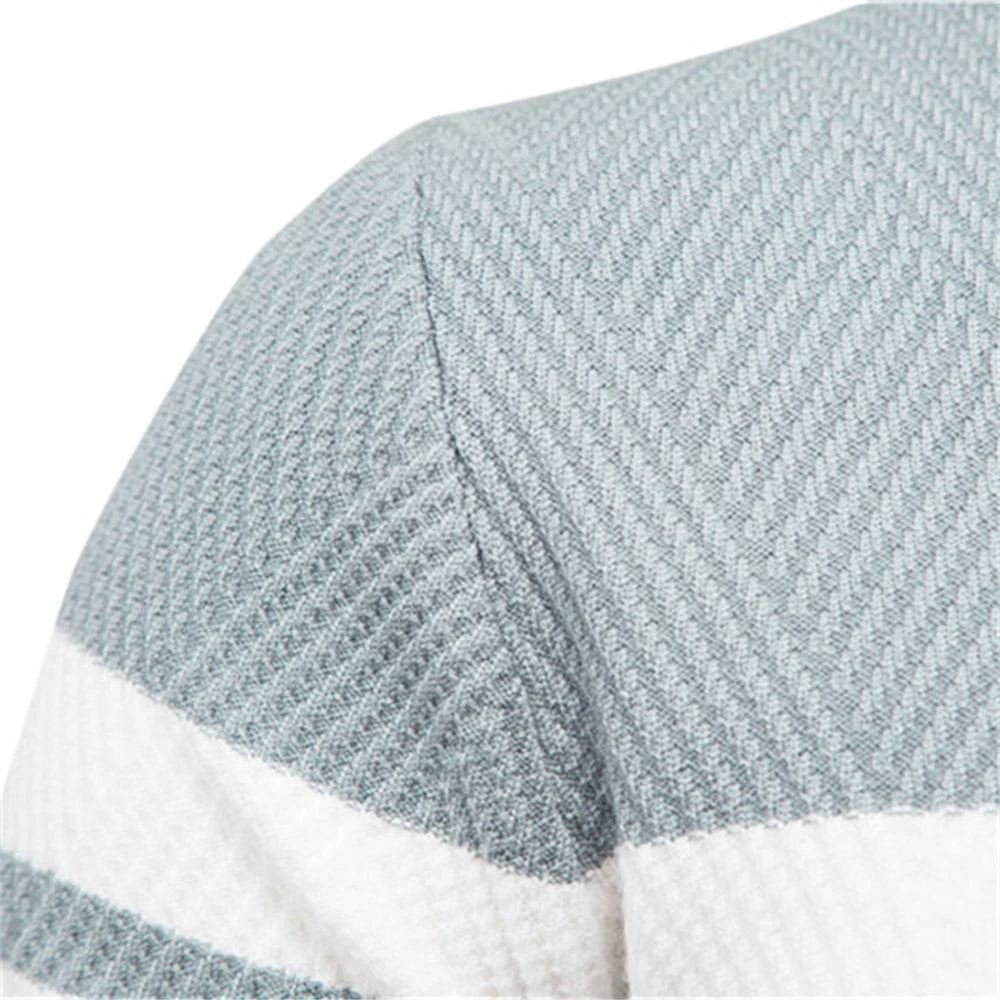 Savrani™ | Maglione patchwork a maniche lunghe