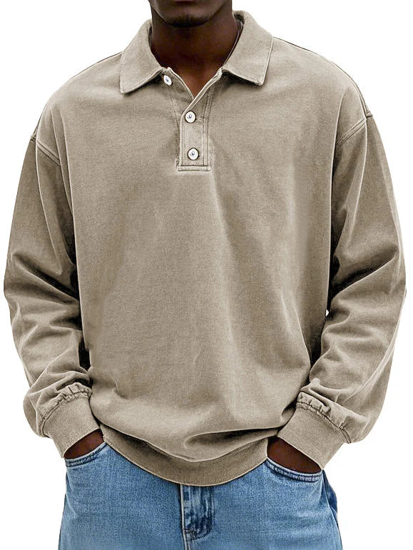 Savrani™ | Camicia a maniche lunghe vintage