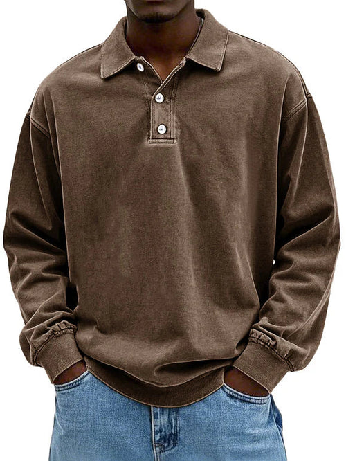 Savrani™ | Camicia a maniche lunghe vintage
