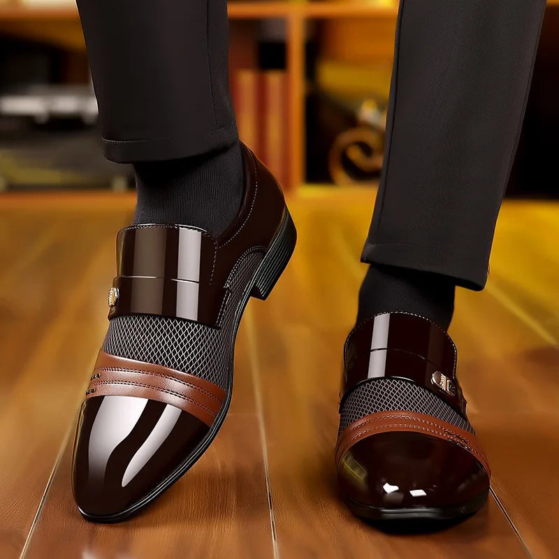 Savrani™ | Scarpe eleganti lucide premium