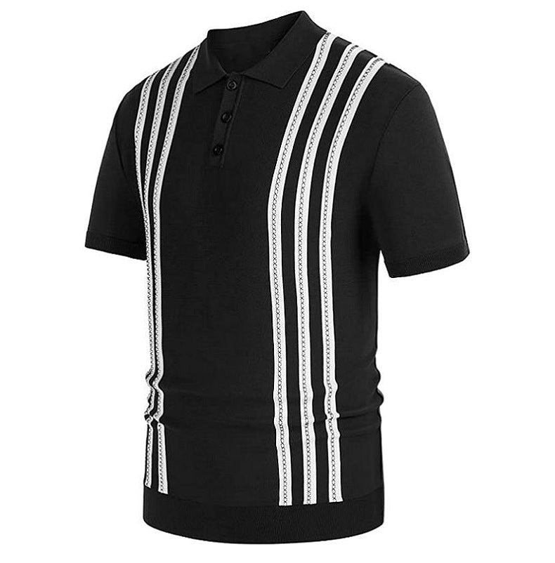 Savrani™ | Polo casual a righe.