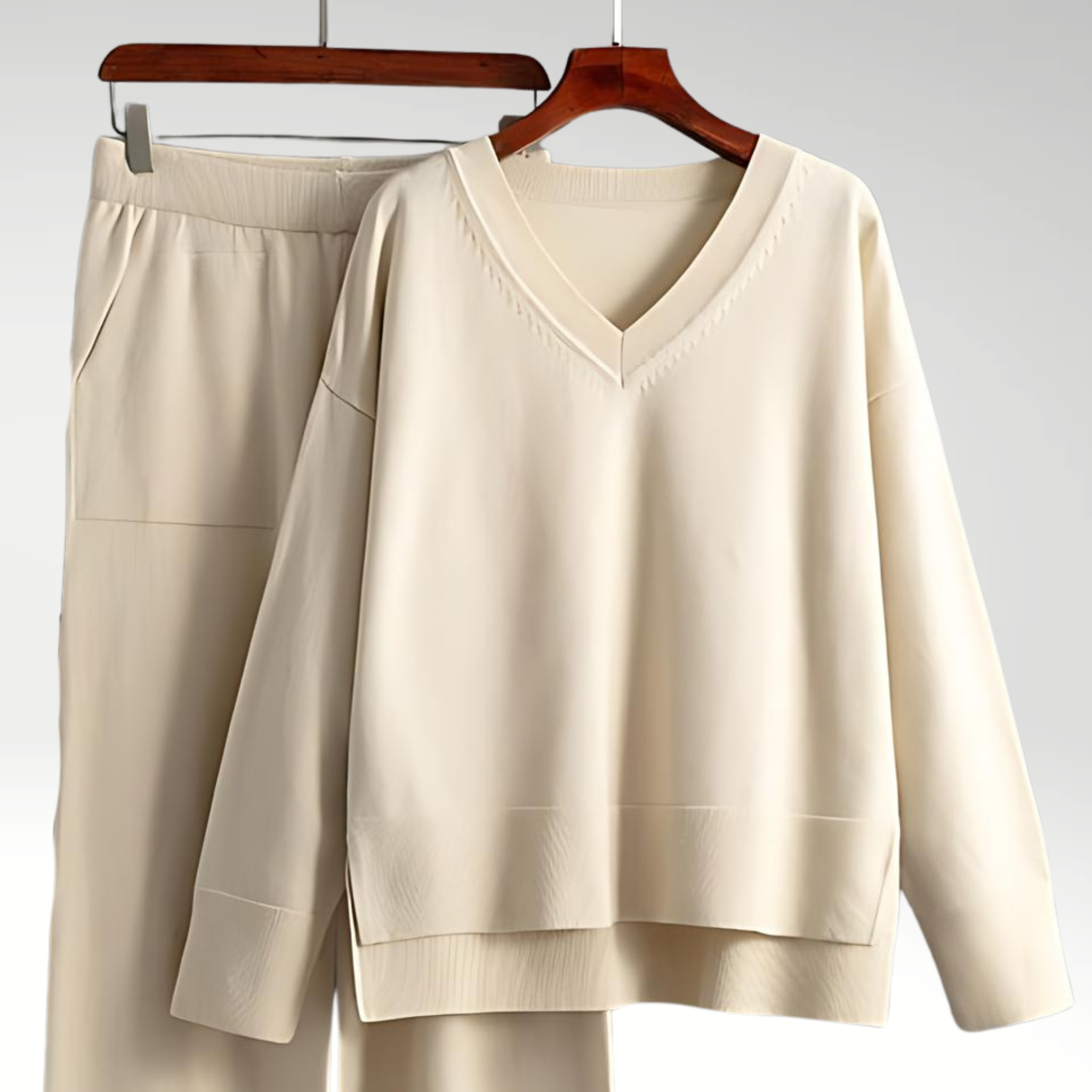 Savrani™ | Set Due Pezzi Luxe con Collo a V