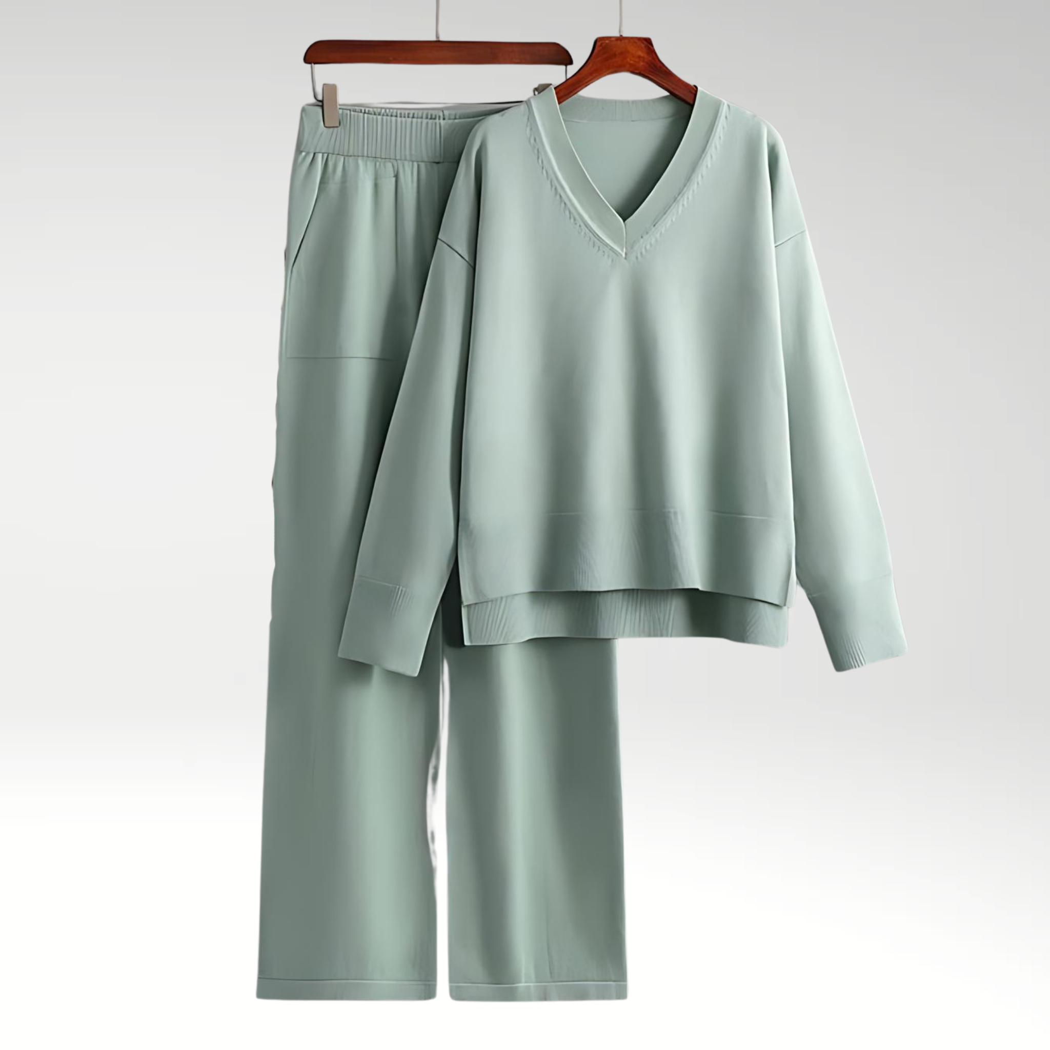 Savrani™ | Set Due Pezzi Luxe con Collo a V