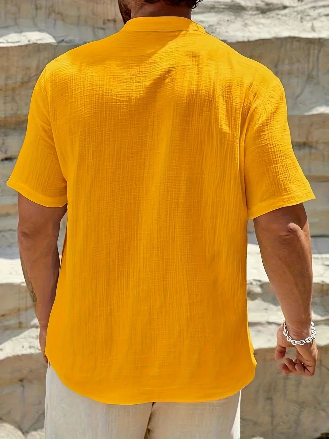 Savrani™ | Camicia estiva elegante con collo alto