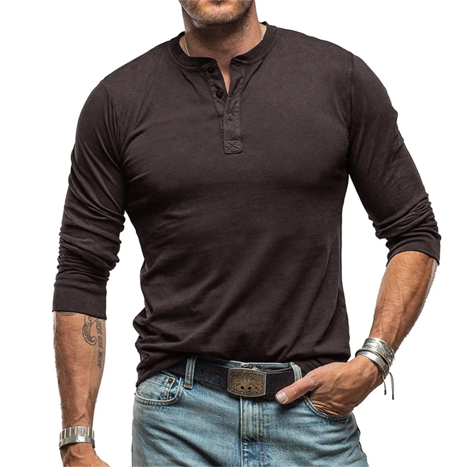 Savrani™ - Camicia vintage a maniche lunghe