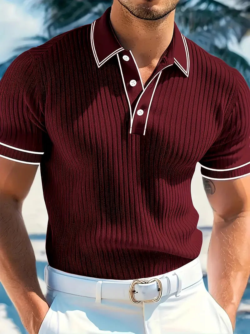 Savrani™ | Polo elegante a maniche corte