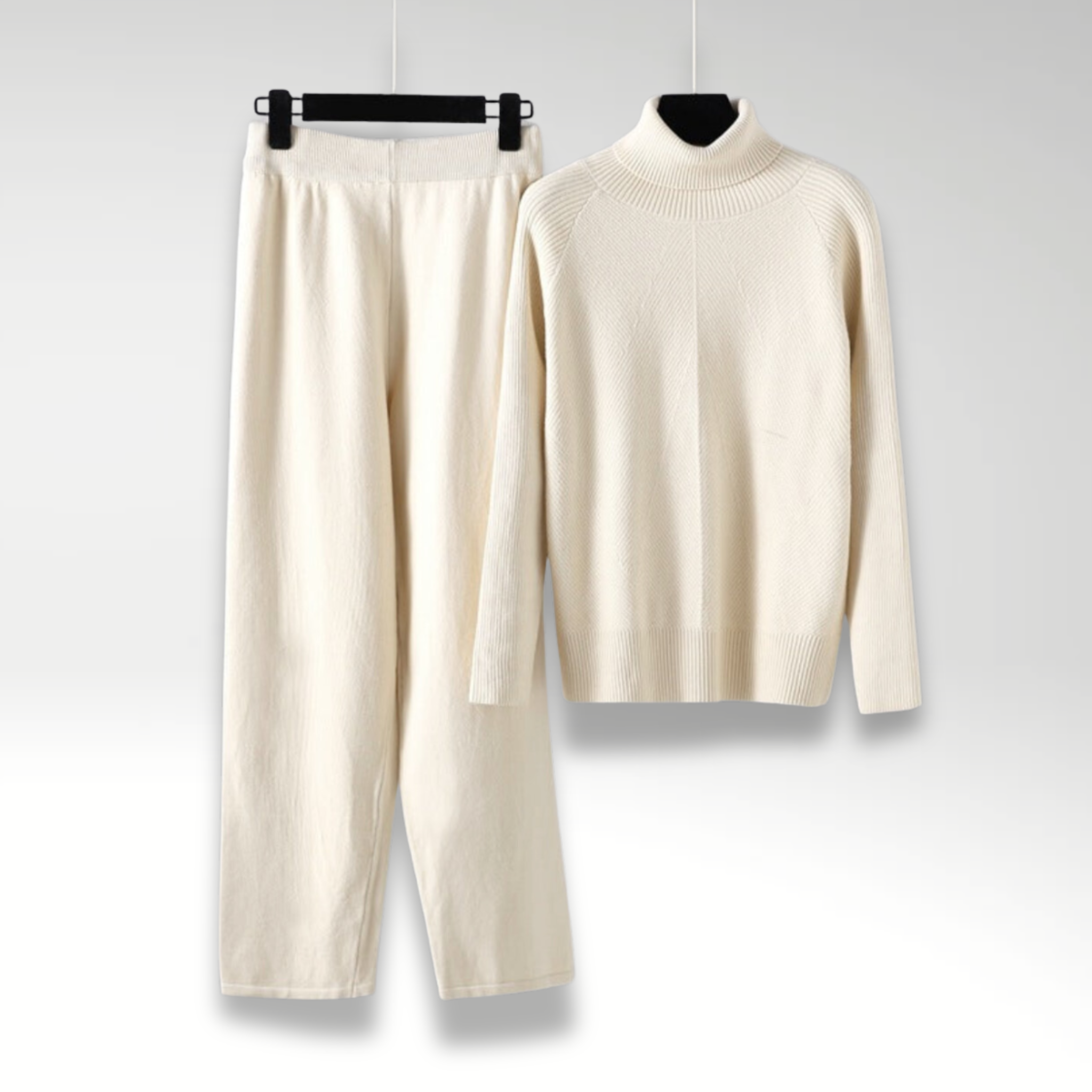 Savrani™ | Completo due pezzi Lounge in maglia a treccia
