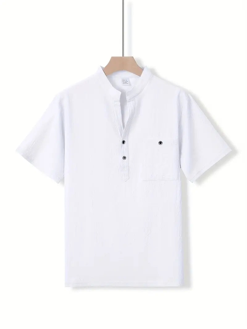 Savrani™ | Camicia elegante a maniche corte