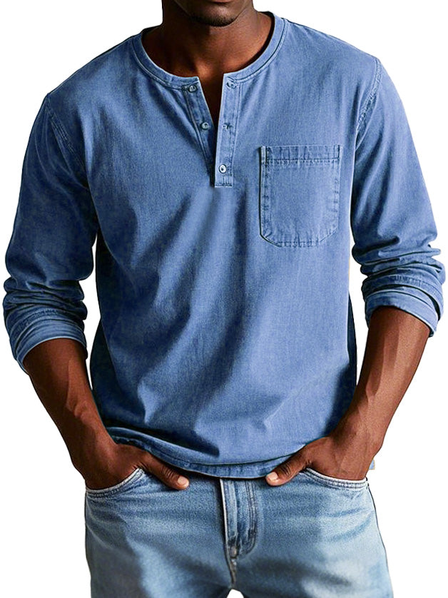 Savrani™ | Camicia Vintage a Maniche Lunghe