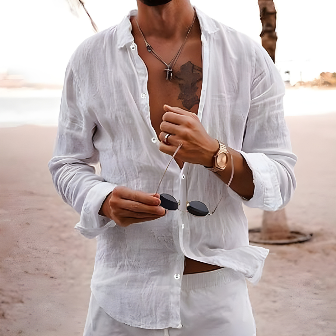 Savrani™ | Camicia estiva in cotone naturale