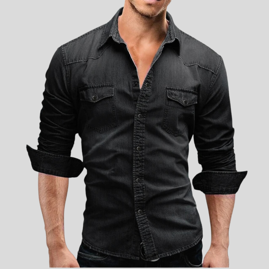 Savrani™ | Camicia in denim dallo stile moderno