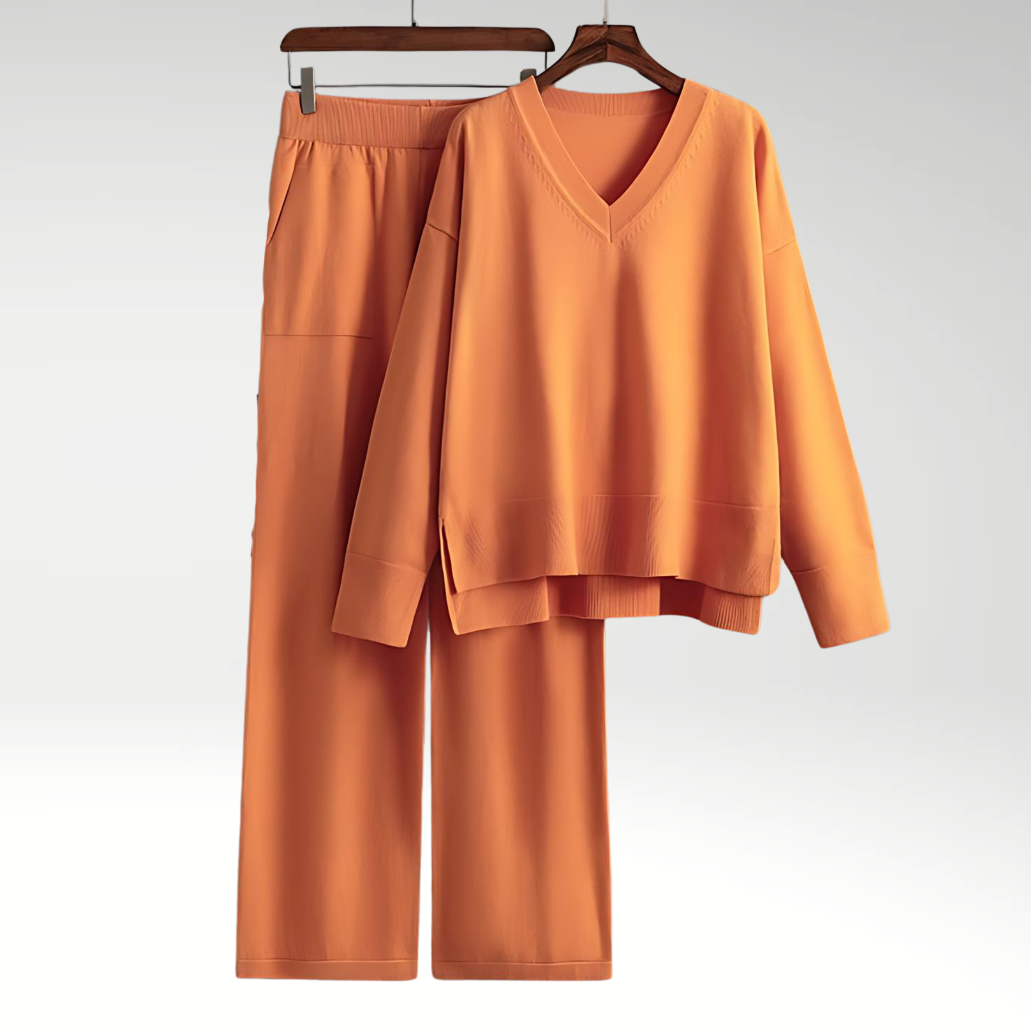 Savrani™ | Set Due Pezzi Luxe con Collo a V