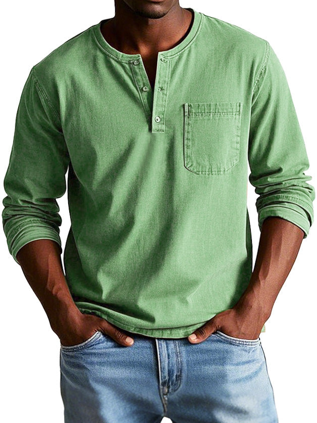 Savrani™ | Camicia Vintage a Maniche Lunghe