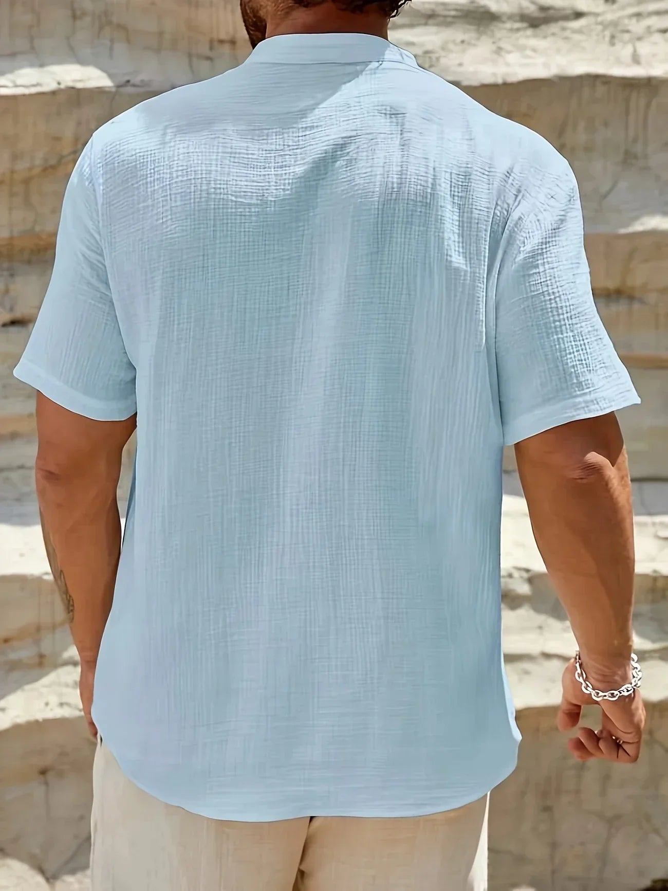 Savrani™ | Camicia estiva elegante con collo alto
