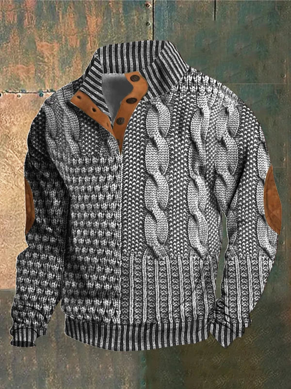 Savrani™ | Maglione a maglia con motivo