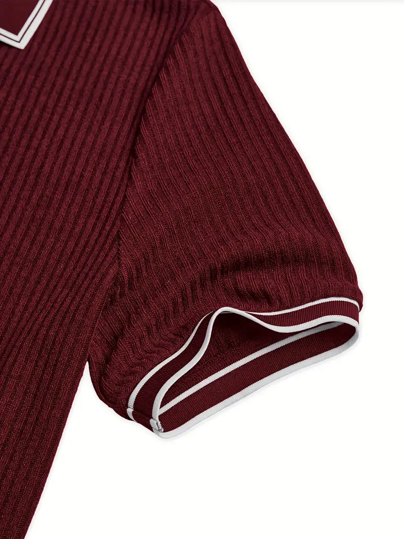 Savrani™ | Polo elegante a maniche corte