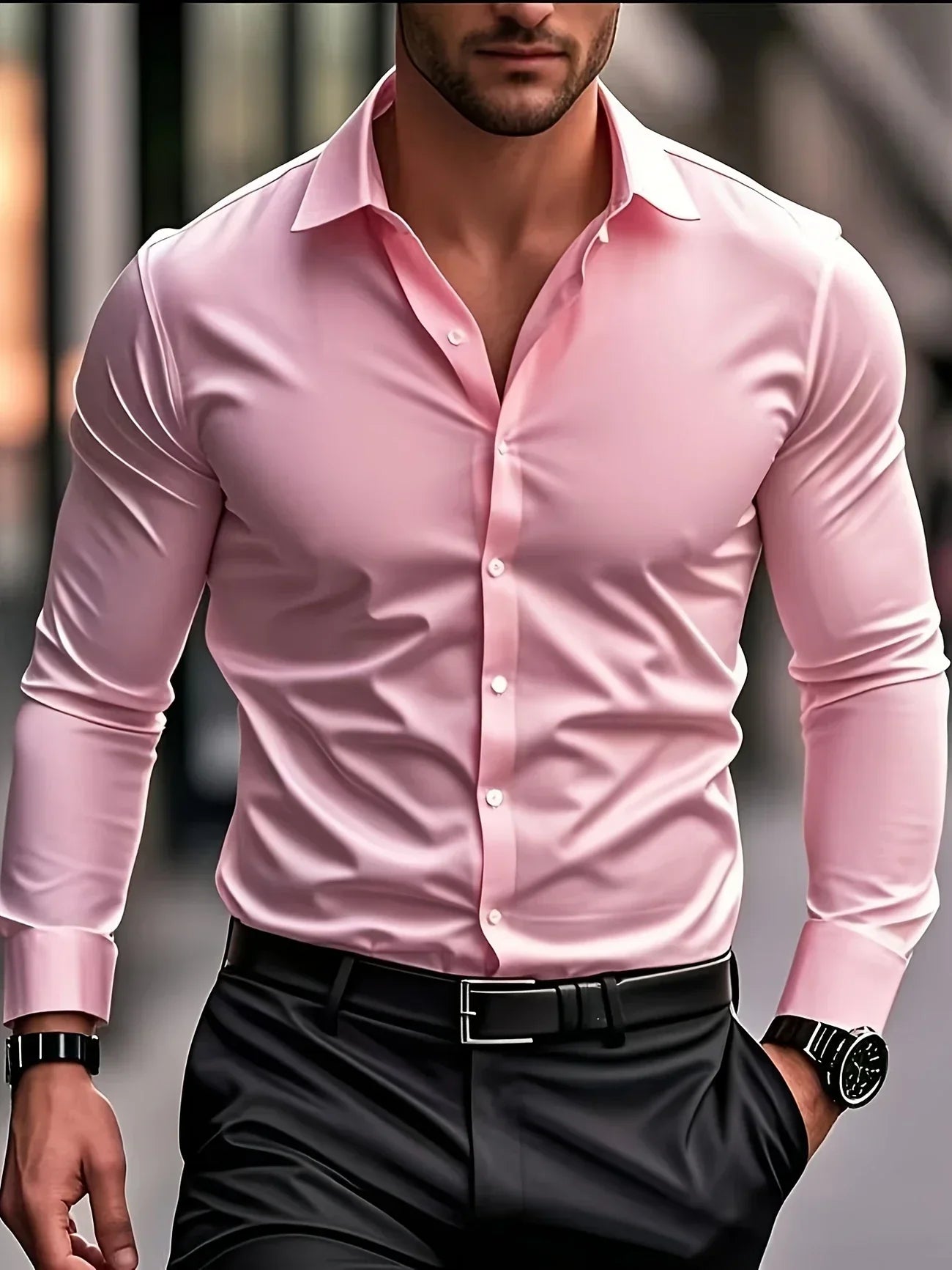 Savrani™ | Elegante camicia a maniche lunghe con bottoni