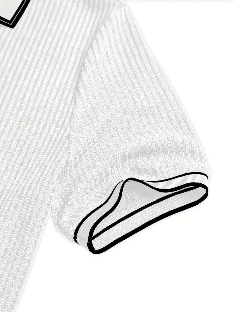 Savrani™ | Polo elegante a maniche corte