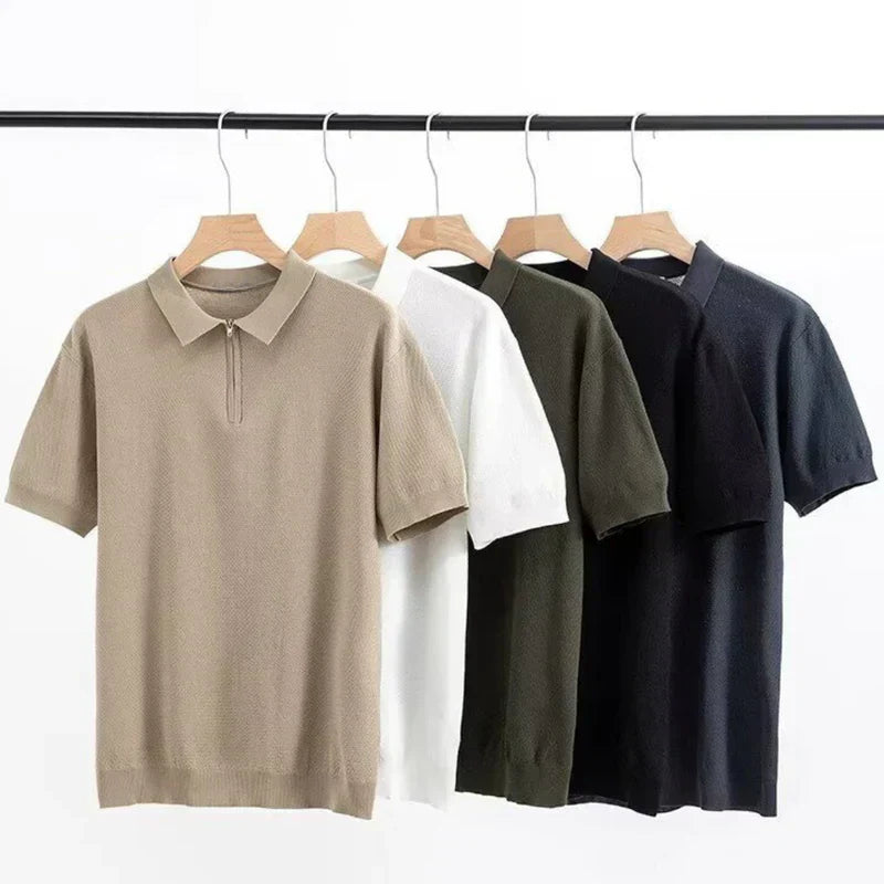 Savrani™ | Polo con zip Marbella