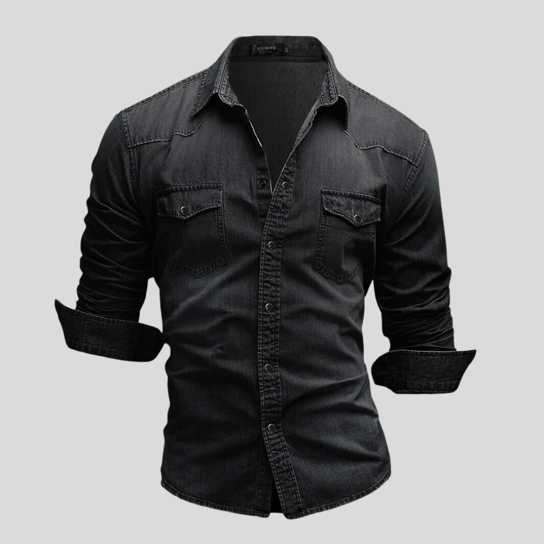 Savrani™ | Camicia in denim dallo stile moderno
