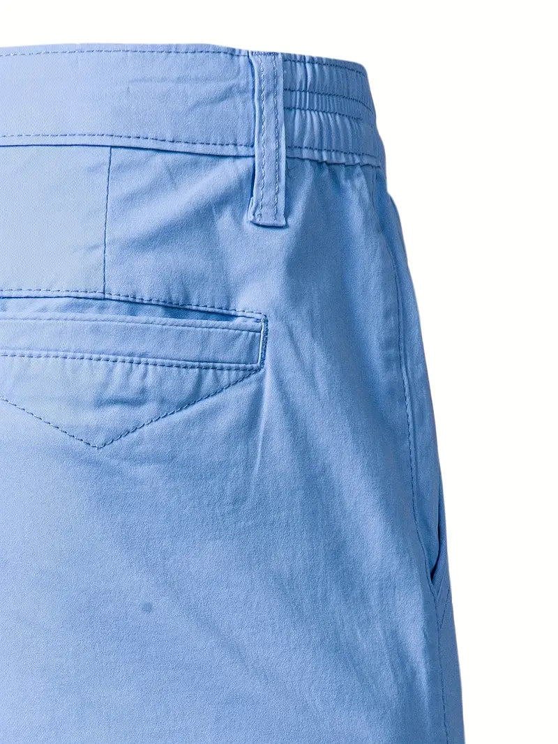 Savrani™ | Pantaloni corti in cotone con tasche