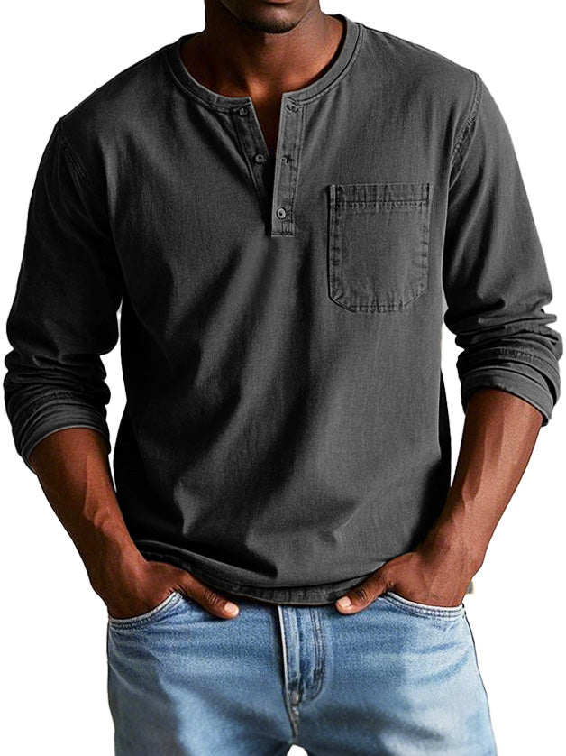 Savrani™ | Camicia Vintage a Maniche Lunghe