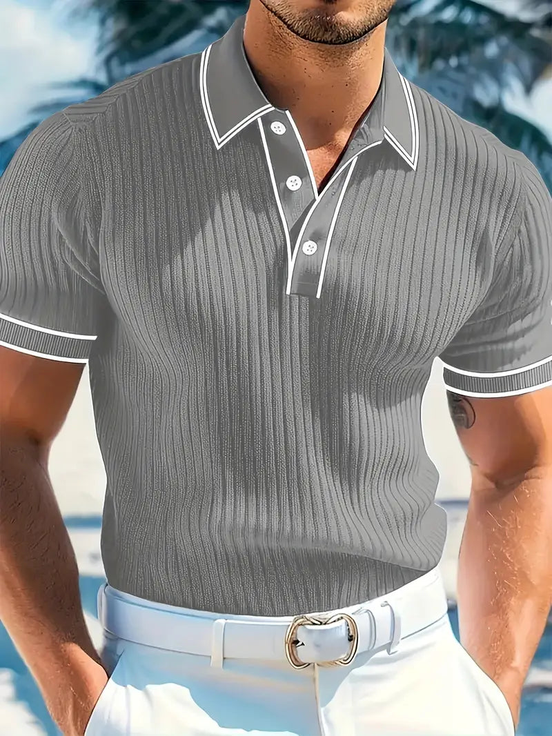 Savrani™ | Polo elegante a maniche corte