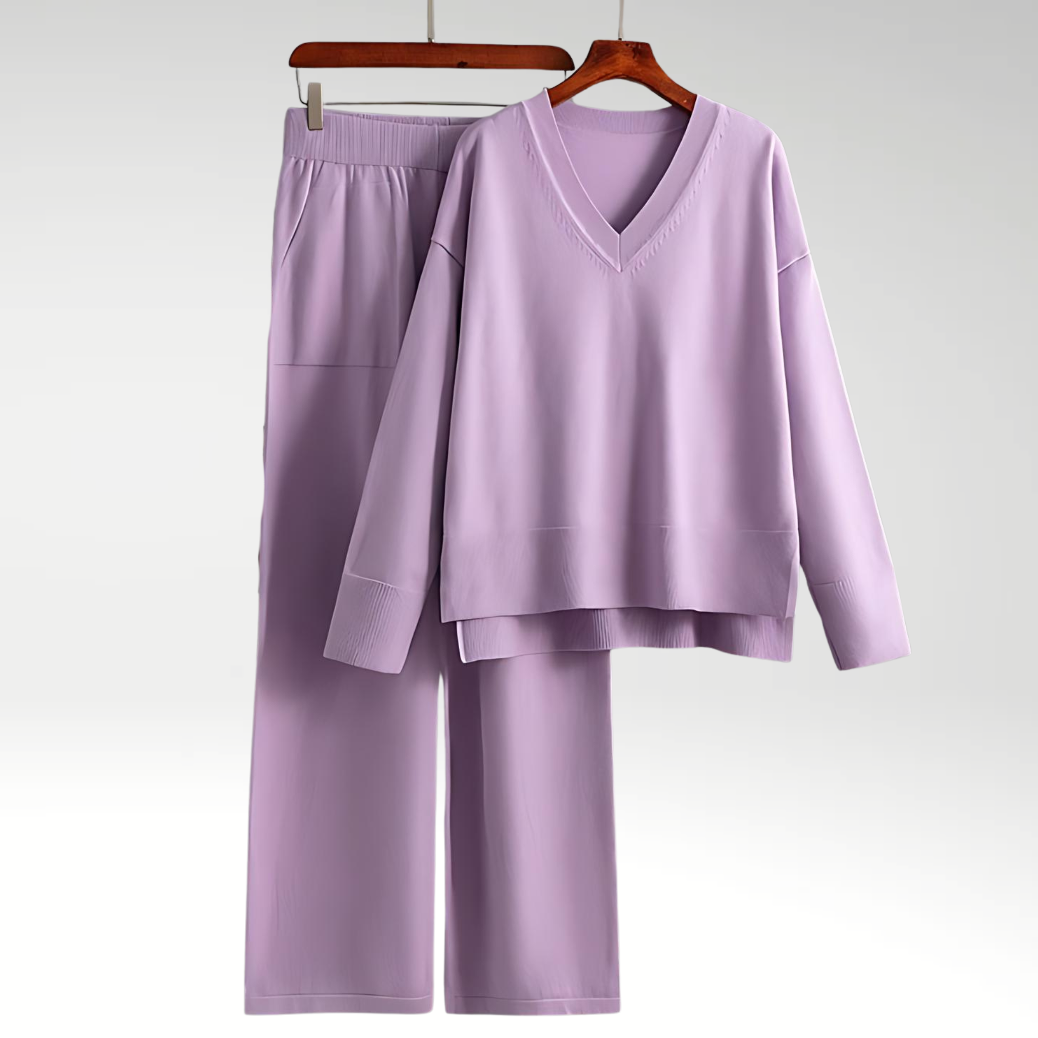 Savrani™ | Set Due Pezzi Luxe con Collo a V